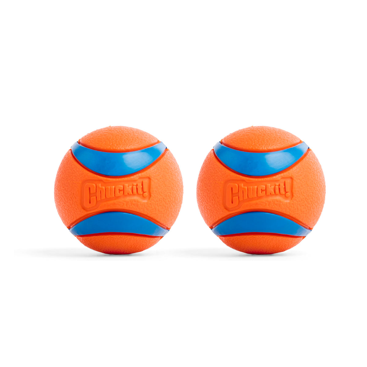 Chuckit! Ultra Rubber Floating Dog Ball, Medium 2.5", 2 Pack