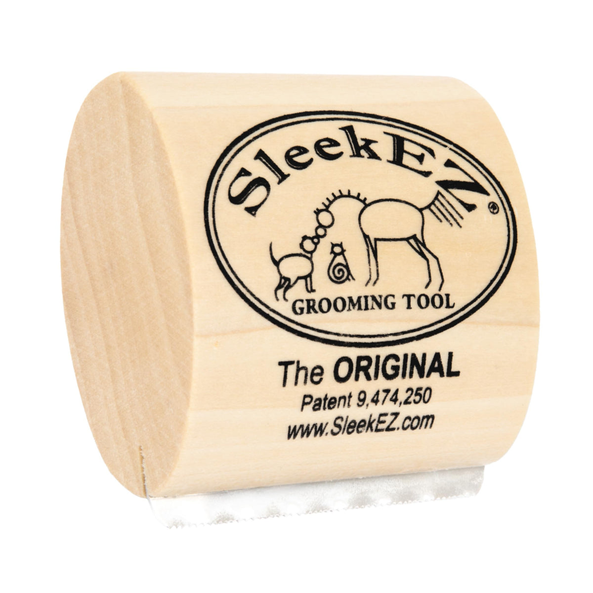 SleekEZ Deshedding Cat Brush for Short, Medium & Long Coats