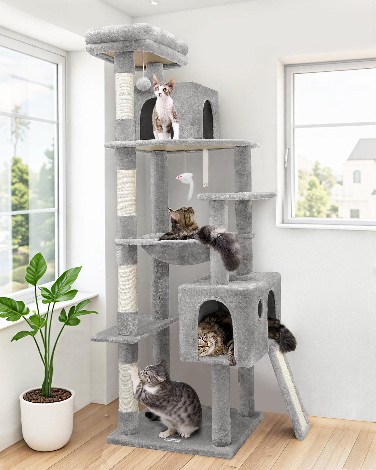 Globlazer F70 Pro Heavy Duty Cat Tree for Large Cats