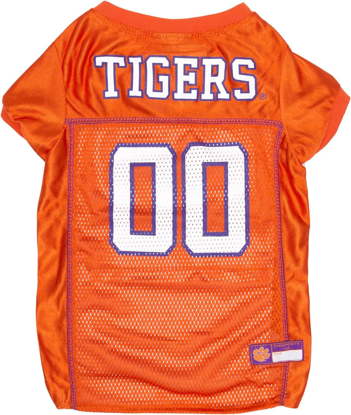 NCAA Clemson Tigers Dog Jersey, Small