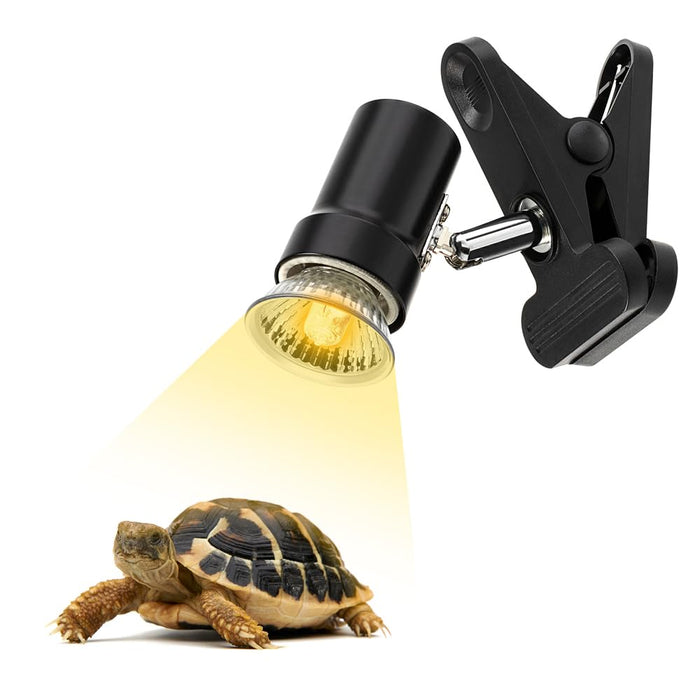DaToo Rotatable Reptile Heat Lamp with 50W UVA/UVB Bulb