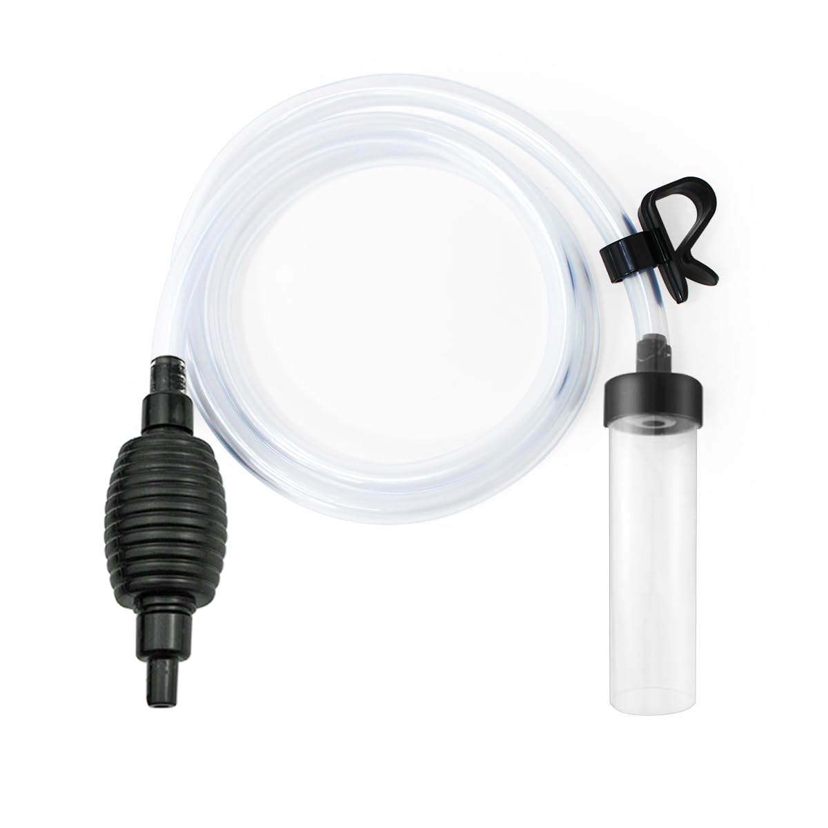 Laifoo 5 ft Aquarium Siphon Gravel Vacuum, Size S