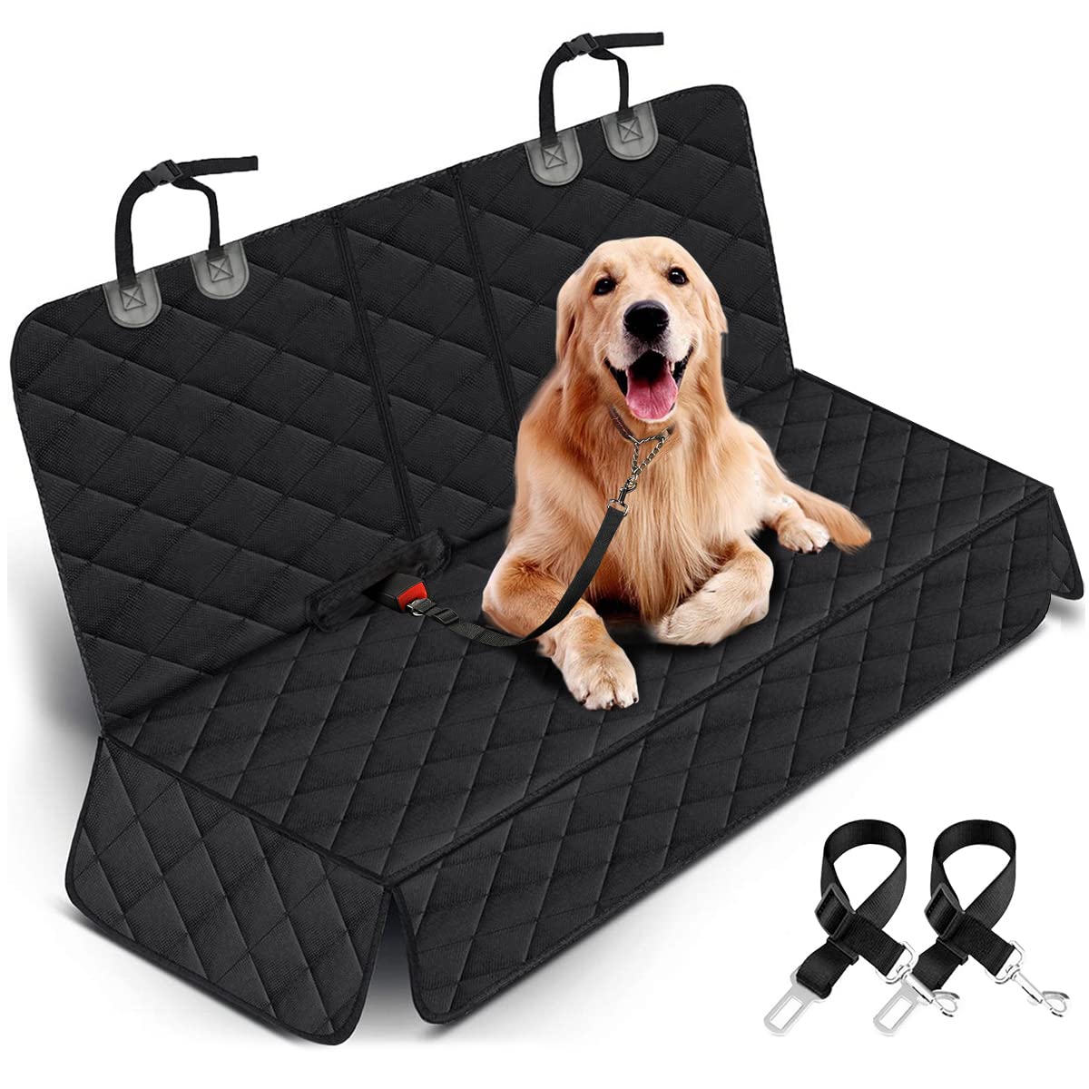 Yuntec Back Seat Dog Car Seat Cover