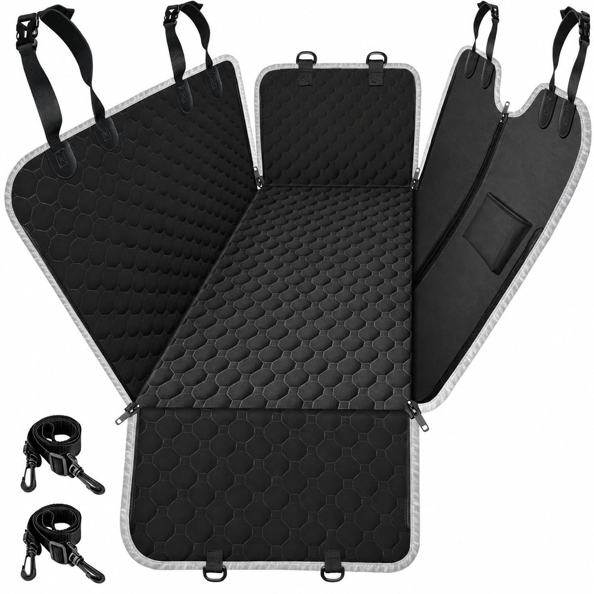 Mancro Waterproof Back Seat Dog Hammock for Cars