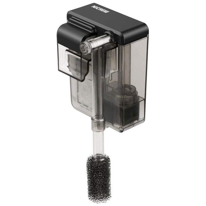 NICREW Slim Aquarium Filter for up to 5 Gallon Fish Tank, 42 GPH, 3W