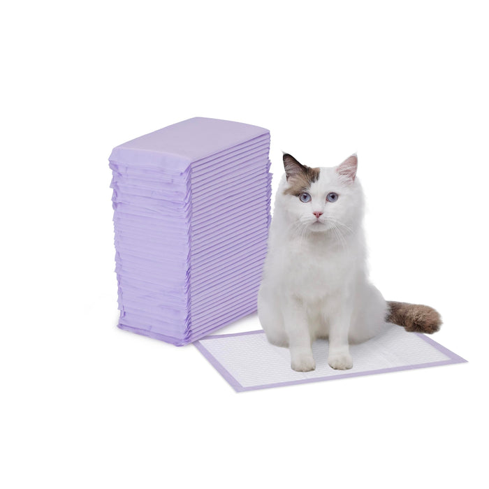 Amazon Basics Cat Litter Pee Pads, Fresh Scent, 40 Count
