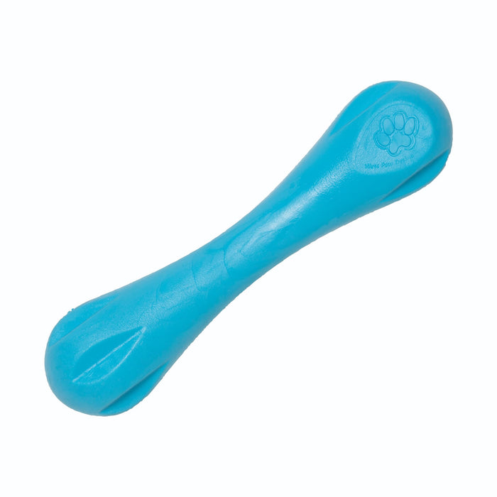 WEST PAW Zogoflex Hurley Dog Bone Chew Toy, Large, Aqua