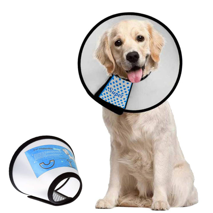 Supet Soft Dog Recovery Cone Collar, Large
