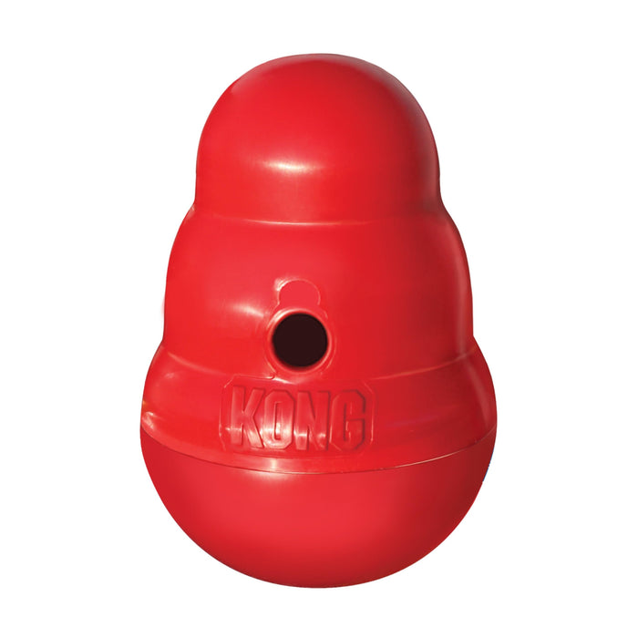 KONG Wobbler Treat-Dispensing Dog Toy, Medium/Large
