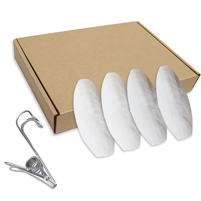 Jmxu's Bird Cuttlebone for Parakeets, 3.5"-4", 4 Pack