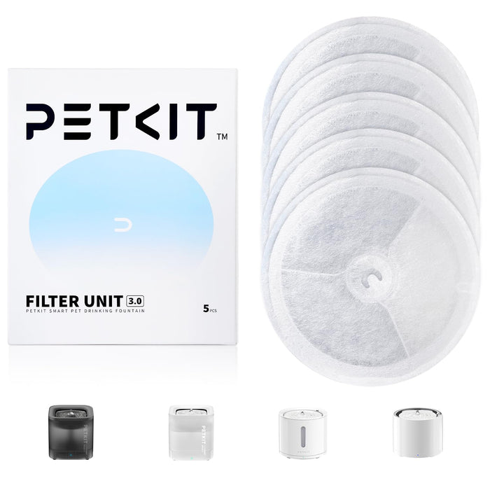PETKIT Upgraded Filter Units 3.0 for PETKIT Cat Water Fountain 5 pcs