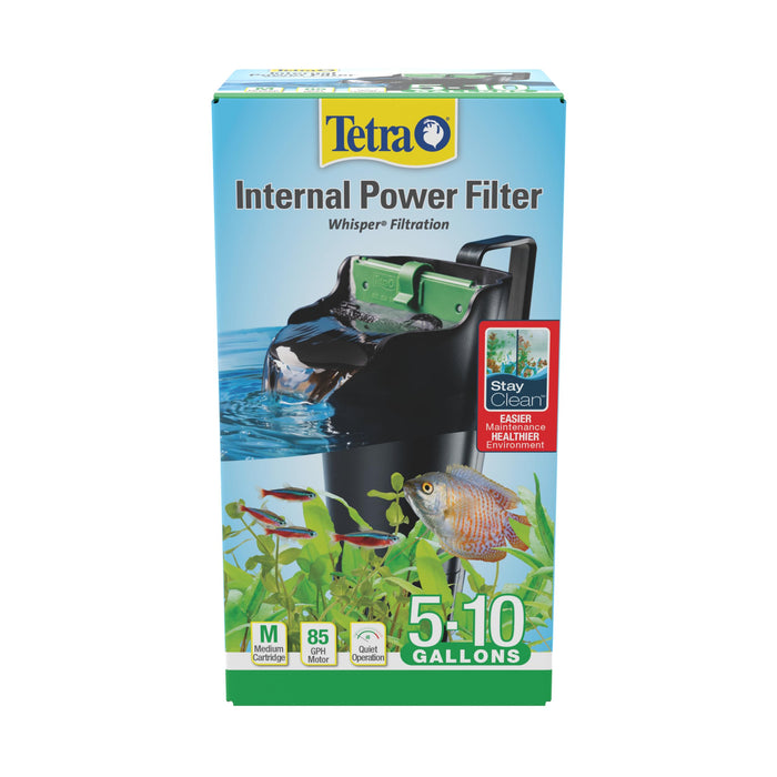 Tetra Whisper 85 GPH Internal Power Filter For Aquariums