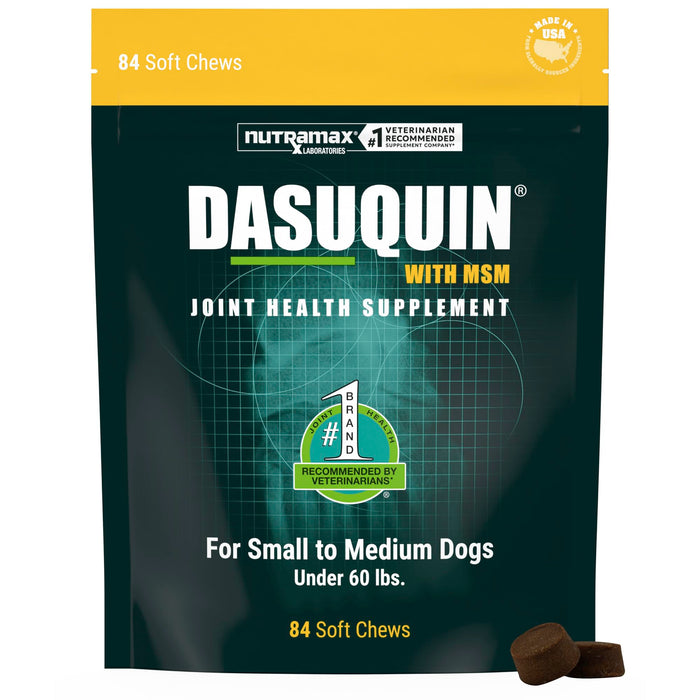 Nutramax Dasuquin MSM Joint Soft Chews, Small/Medium Dogs, 84 Count