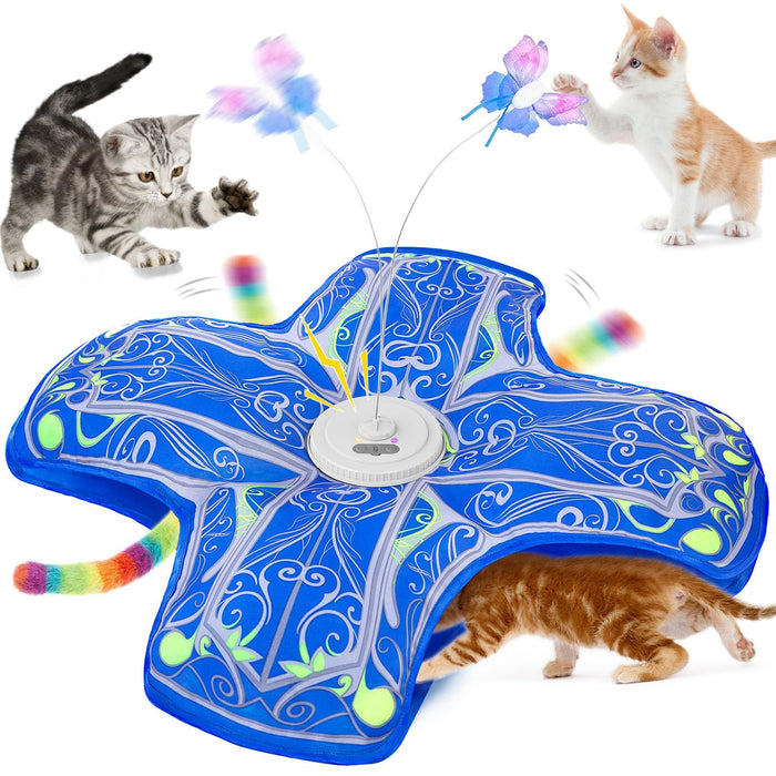 Qraxond Automatic Interactive Cat Tunnel Toy