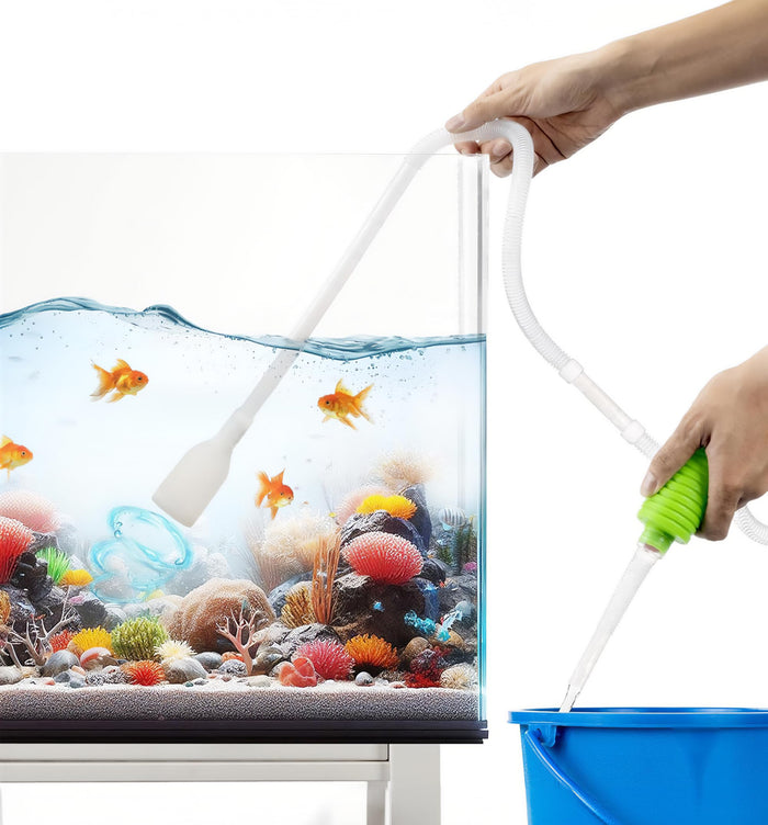 Luigi's Aquarium Gravel Vacuum & Hand Siphon Hose