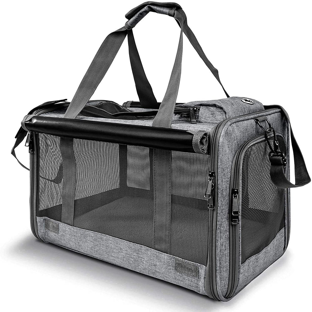 GAPZER Soft-Sided Pet Carrier for Large Cats up to 20 lbs