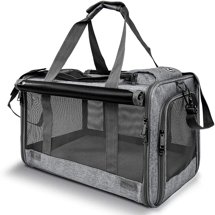 GAPZER Soft-Sided Pet Carrier for Large Cats up to 20 lbs