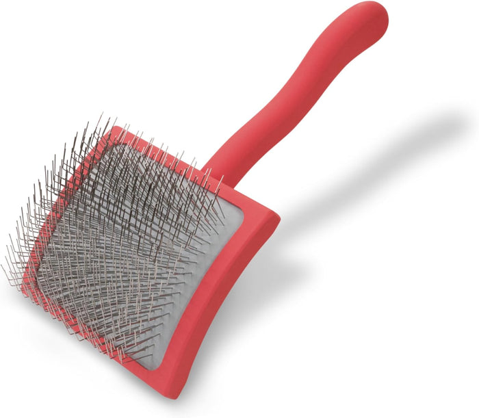 Big G Slicker Brush for Doodles & Poodles, Large, Coral
