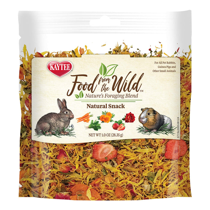 Kaytee Food from the Wild Snack for Rabbits & Guinea Pigs, 1 oz